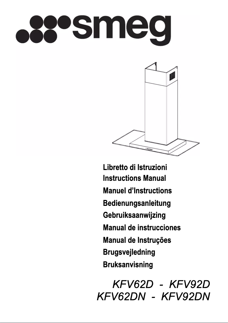 Página 1 del manual Manual de usuario Smeg KFV92DN