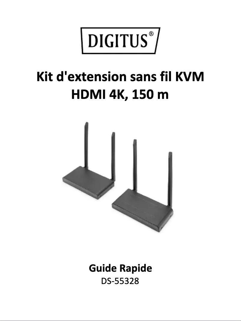 Imagen de la primera página del manual del dispositivo DS-55328