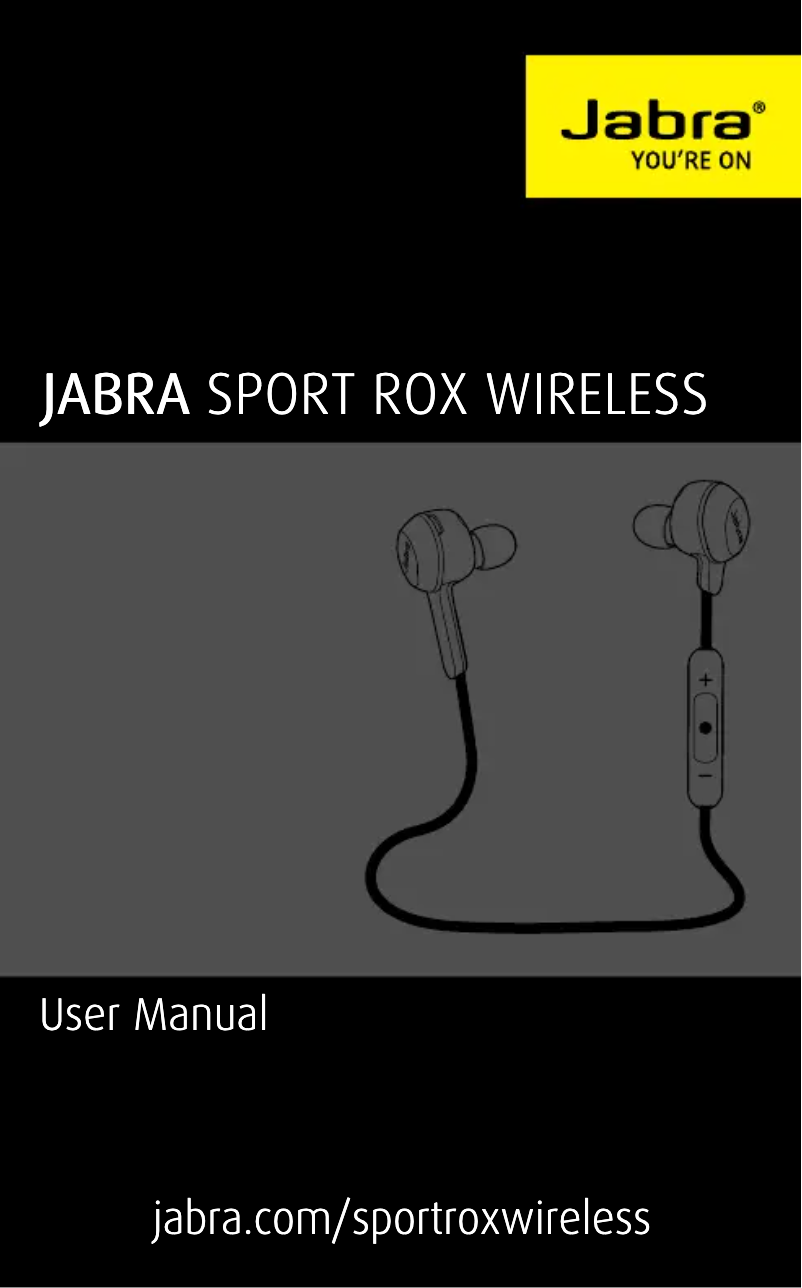 Imagen de la primera página del manual del dispositivo Sport Rox
