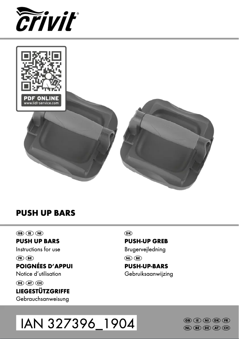 Página nº 1 - Manual de usuario Crivit HG00101