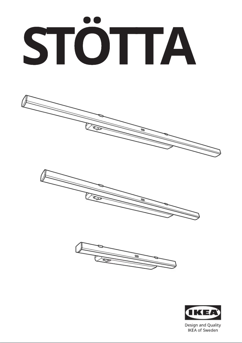 Página 1 del manual Manual de usuario Ikea STÖTTA 403.601.18