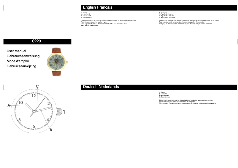 Página 1 del manual Manual de usuario Davis 9983