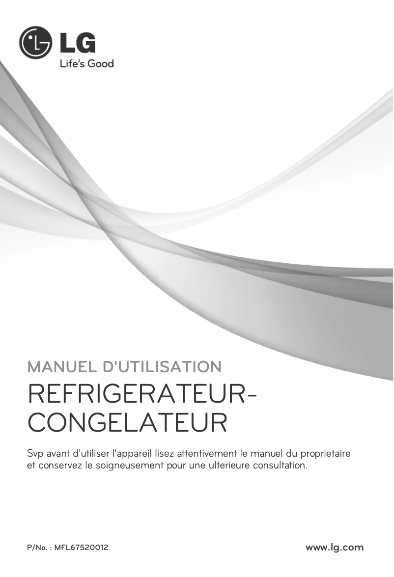 Imagen de la primera página del manual del dispositivo GR-S632GSRX