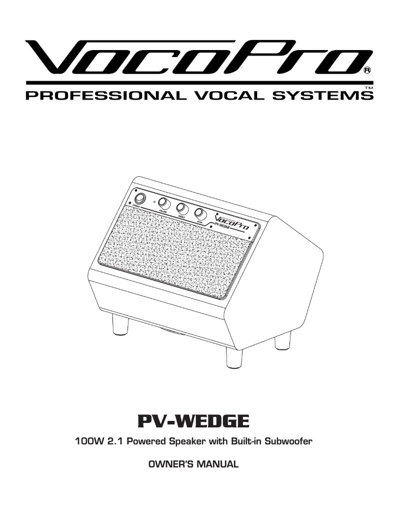 Imagen de la primera página del manual del dispositivo PV-WEDGE