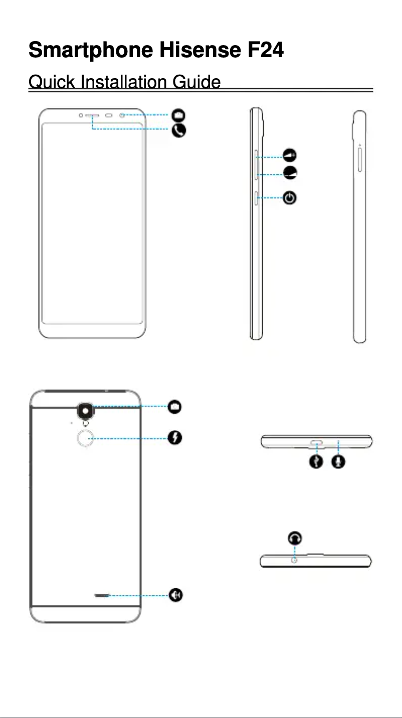 Imagen de la primera página del manual del dispositivo Infinity F24