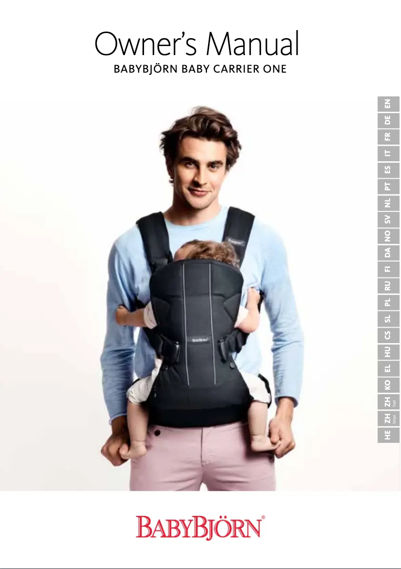 Imagen de la primera página del manual del dispositivo One