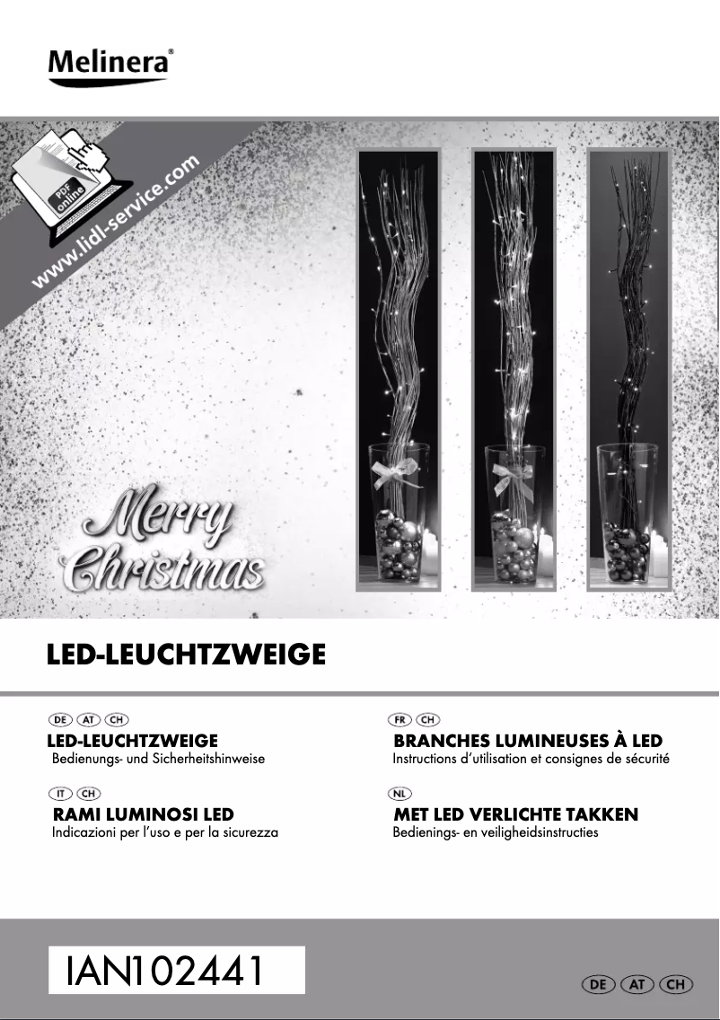 Página 1 del manual Manual de usuario Melinera IAN 102441