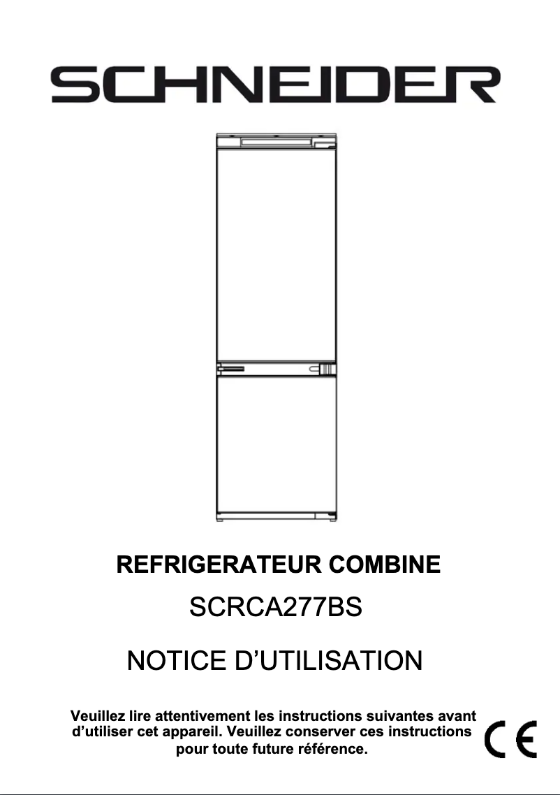 Imagen de la primera página del manual del dispositivo SCRCA277BS