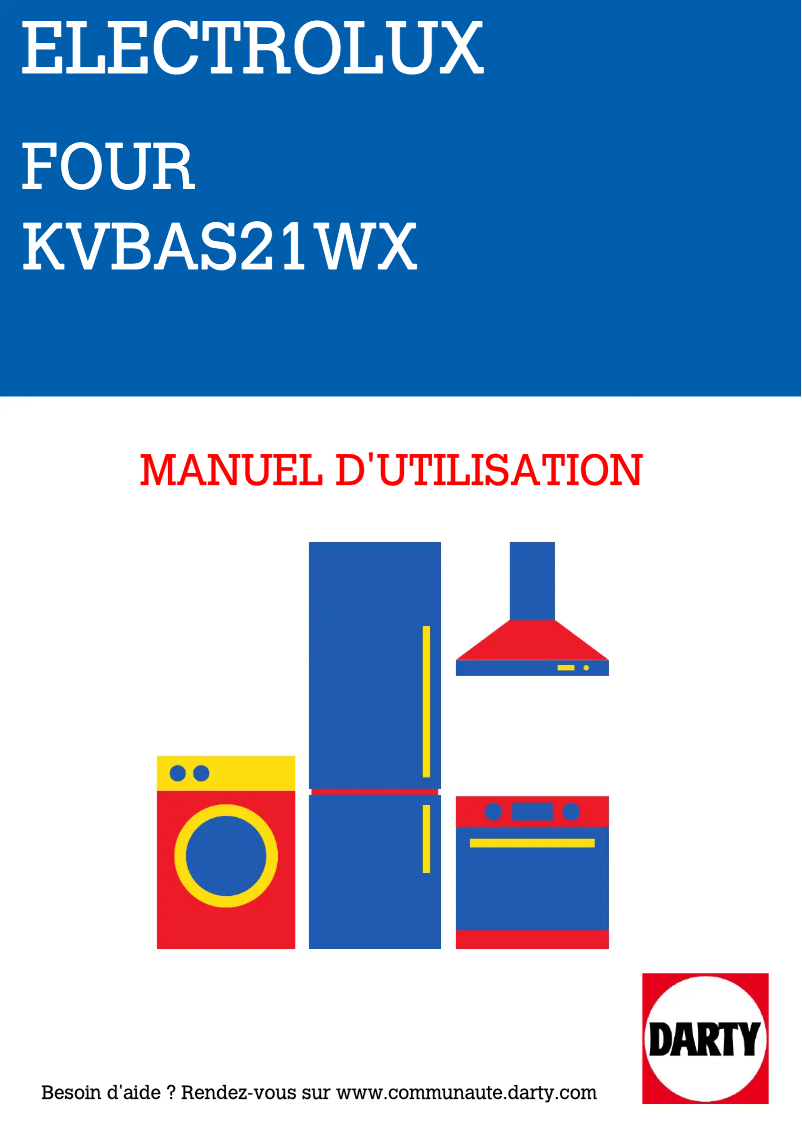 Página 1 del manual Manual de usuario Electrolux KVBAS21WX