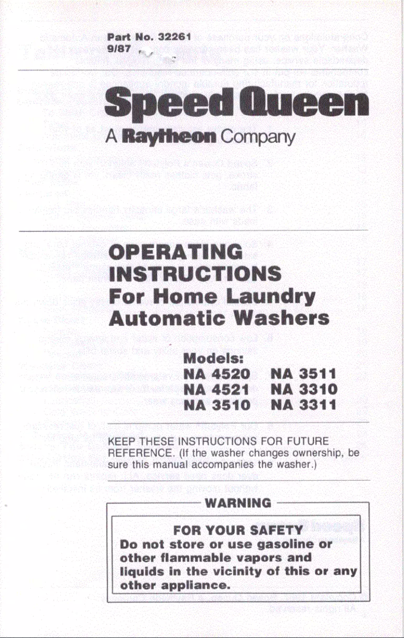 Imagen de la primera página del manual del dispositivo NA3510W