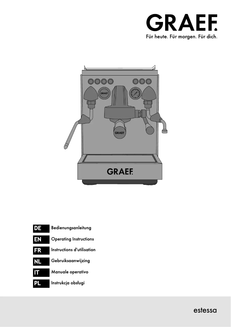 Imagen de la primera página del manual del dispositivo Estessa