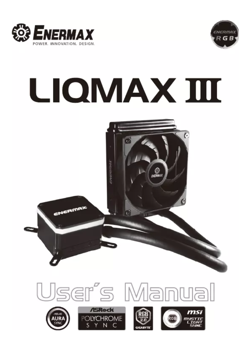 Imagen de la primera página del manual del dispositivo Liqmax III HF 120 ELC-LMT120-HF