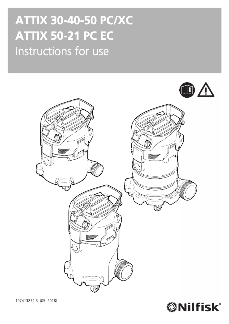 Imagen de la primera página del manual del dispositivo ATTIX 30-11 PC