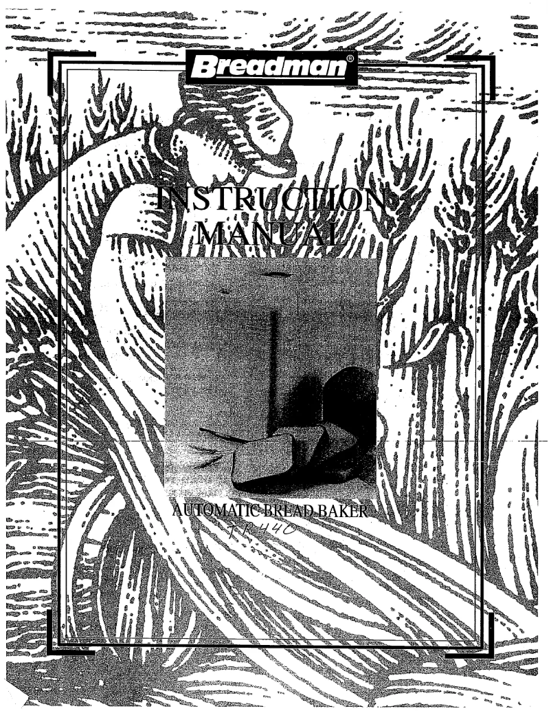 Imagen de la primera página del manual del dispositivo TR440