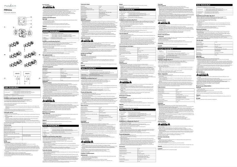 Imagen de la primera página del manual del dispositivo PIRII42WT