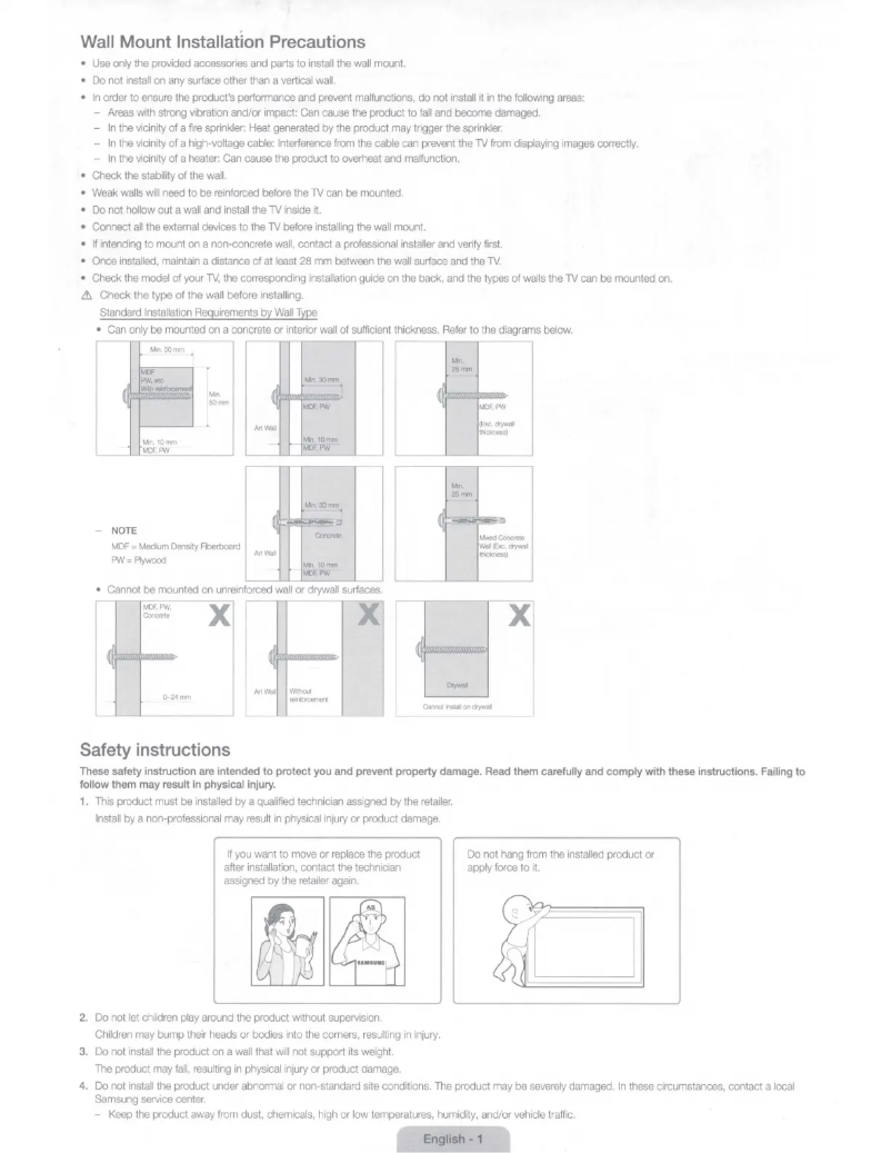 Página 1 del manual Manual de instrucciones Samsung WMN8000SXT