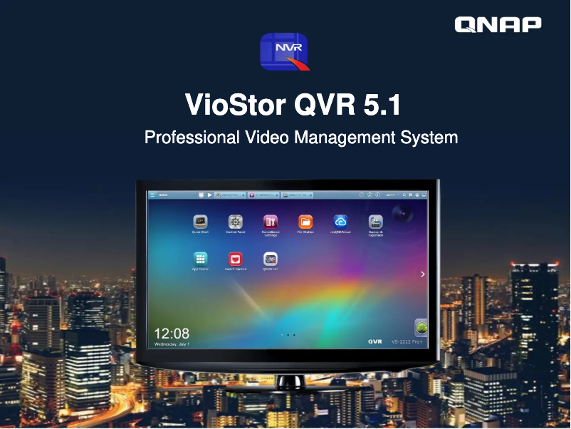 Página nº 1 - Ficha técnica QNAP VS-8240 Pro+