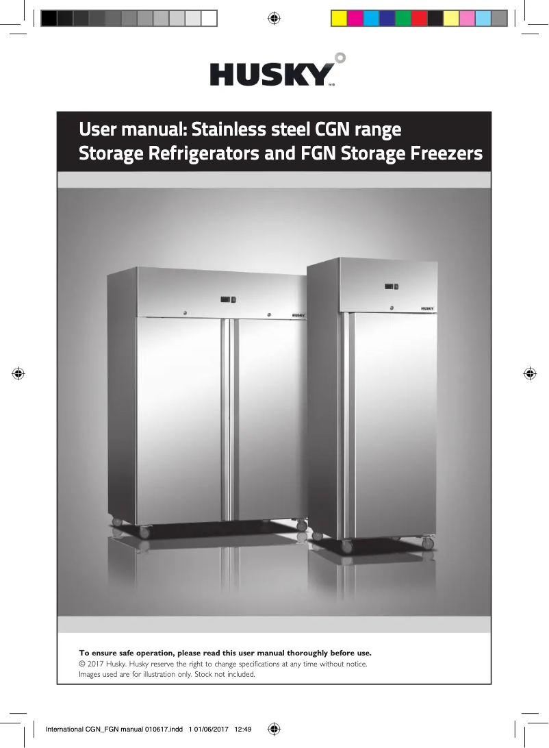 Página 1 del manual Manual de usuario Husky FGN1400-AU-AL