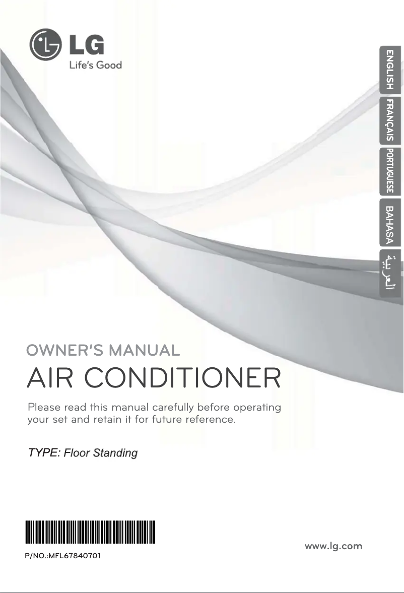 Página nº 1 - Manual de usuario LG TPNH1008FA4