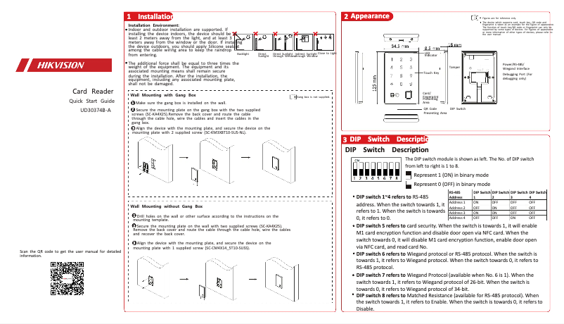 Imagen de la primera página del manual del dispositivo DS-6716HWI
