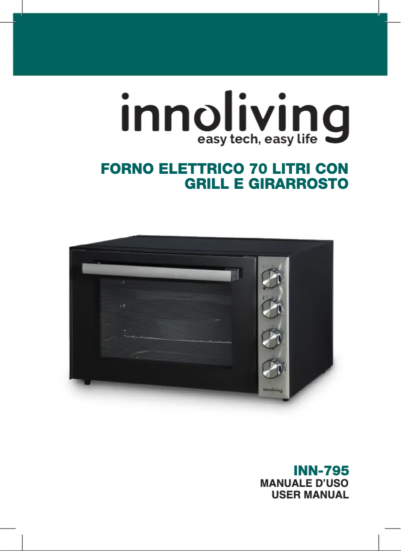 Página 1 del manual Manual de usuario Innoliving INN-795