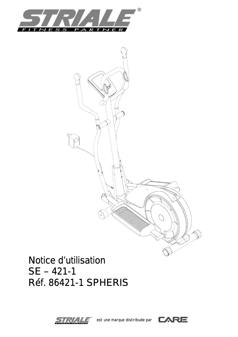 Imagen de la primera página del manual del dispositivo Spheris