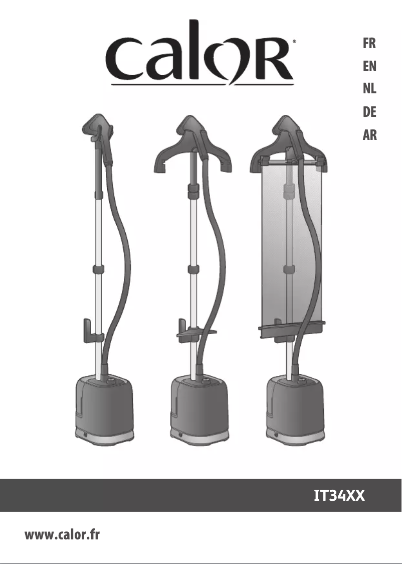 Página 1 del manual Manual de usuario Calor Pro Style IT3440