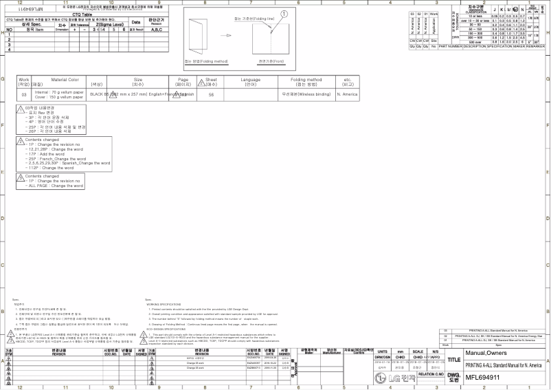 Página 1 del manual Manual de usuario LG LSN120HEV2