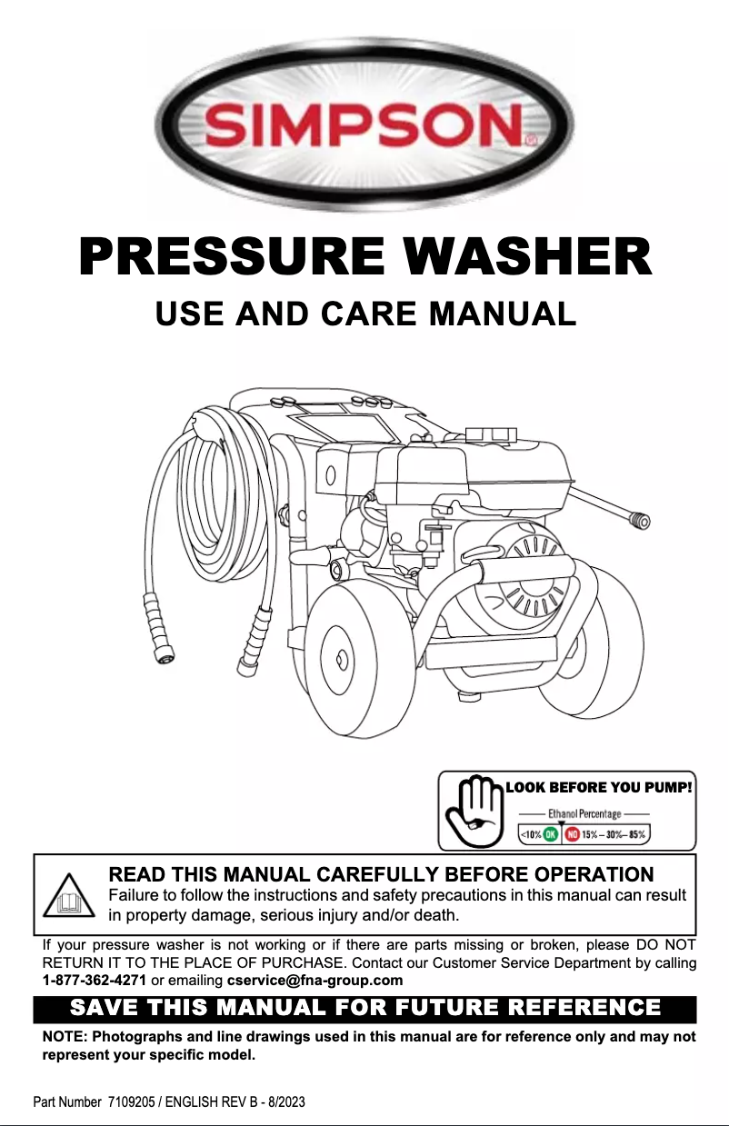 Página 1 del manual Manual de usuario Simpson PowerShot PS60841