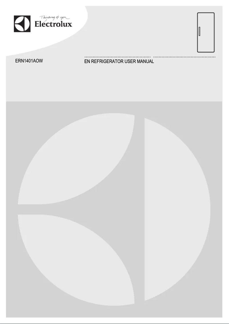 Imagen de la primera página del manual del dispositivo ERN1401AOW