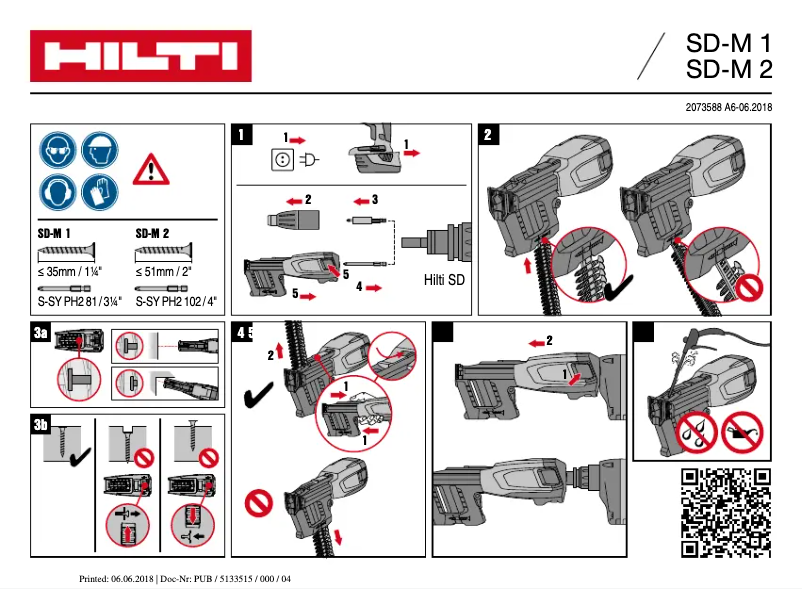 Imagen de la primera página del manual del dispositivo SD 5000-22