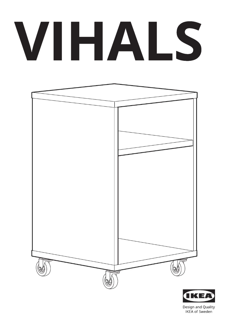 Imagen de la primera página del manual del dispositivo VIHALS 804.887.37