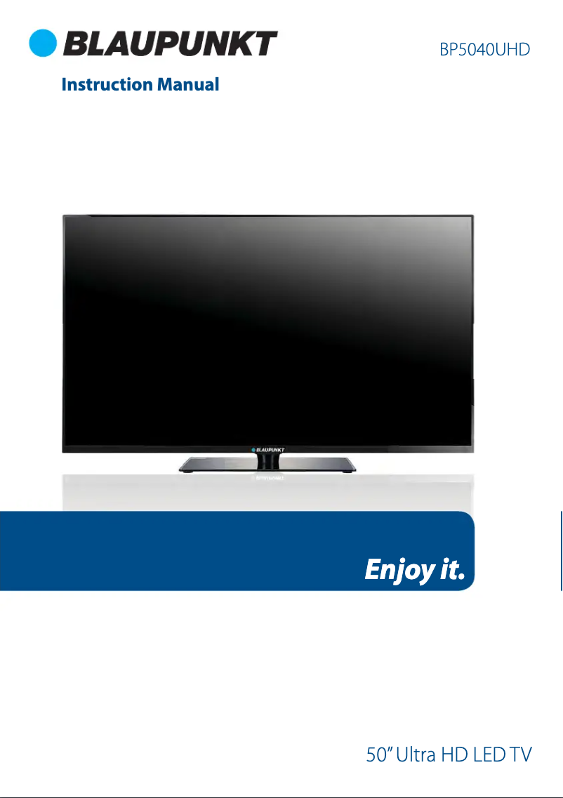 Imagen de la primera página del manual del dispositivo BP5040UHD