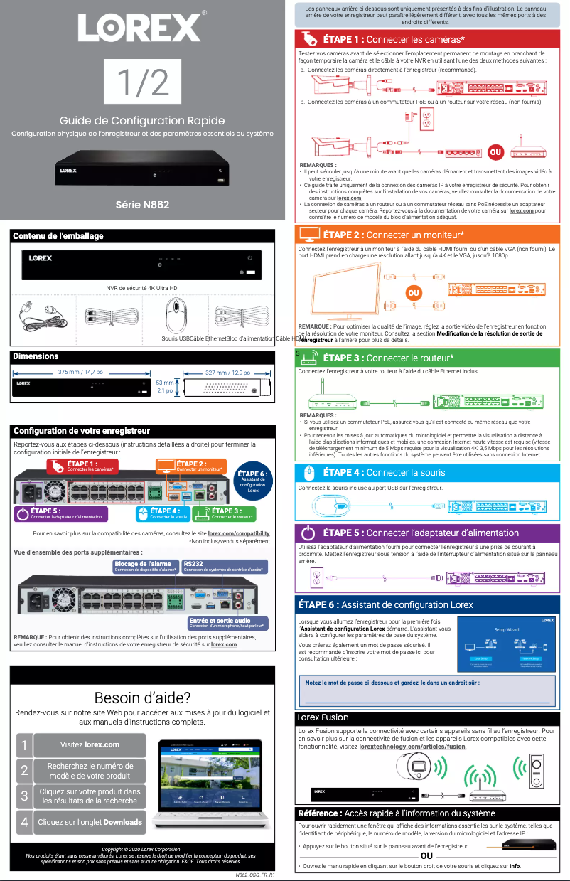 Imagen de la primera página del manual del dispositivo N862B
