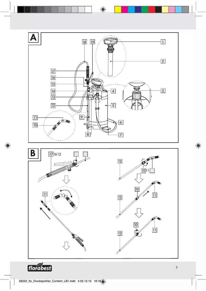 Página nº 1 - Manual de usuario Florabest Z30597