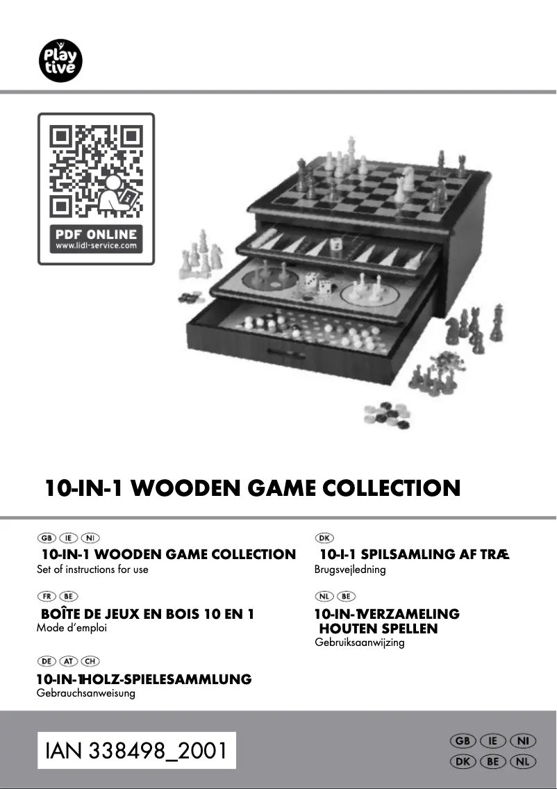 Imagen de la primera página del manual del dispositivo HG06396