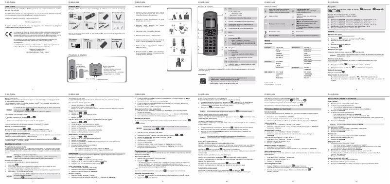 Imagen de la primera página del manual del dispositivo D182A