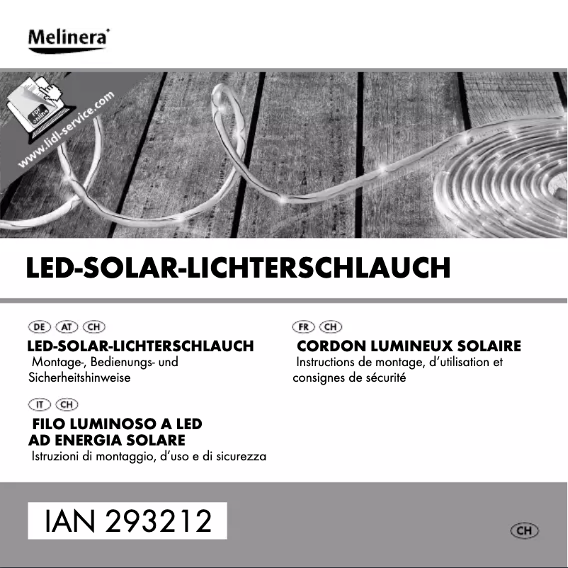 Página 1 del manual Manual de usuario Melinera IAN 293212