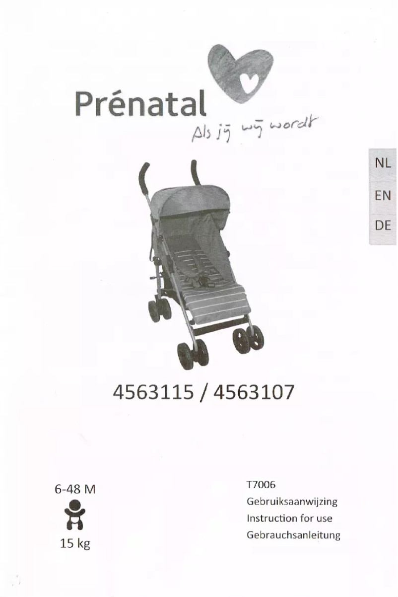 Página 1 del manual Manual de usuario Prénatal T7006