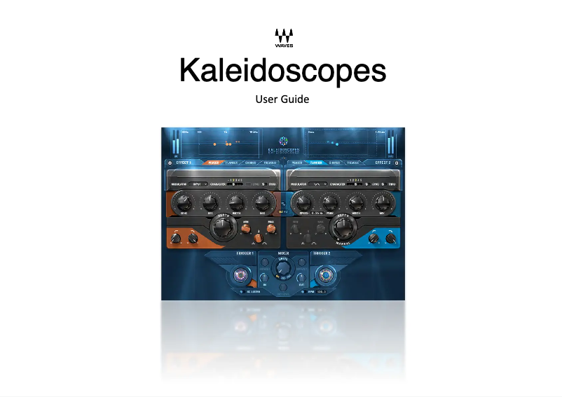 Imagen de la primera página del manual del dispositivo Kaleidoscopes