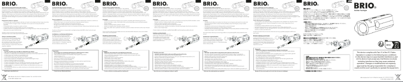 Página 1 del manual Manual de usuario BRIO Builder Flashlight