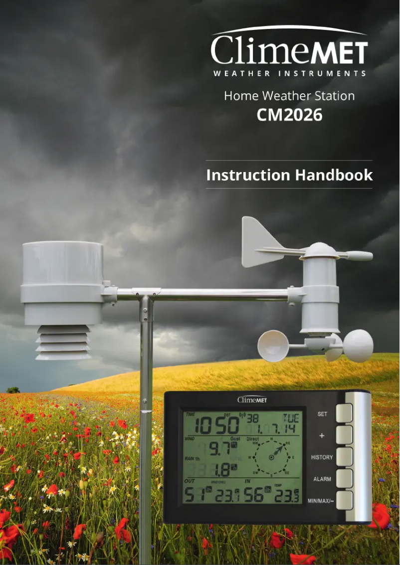 Página nº 1 - Manual de usuario ClimeMET CM2026