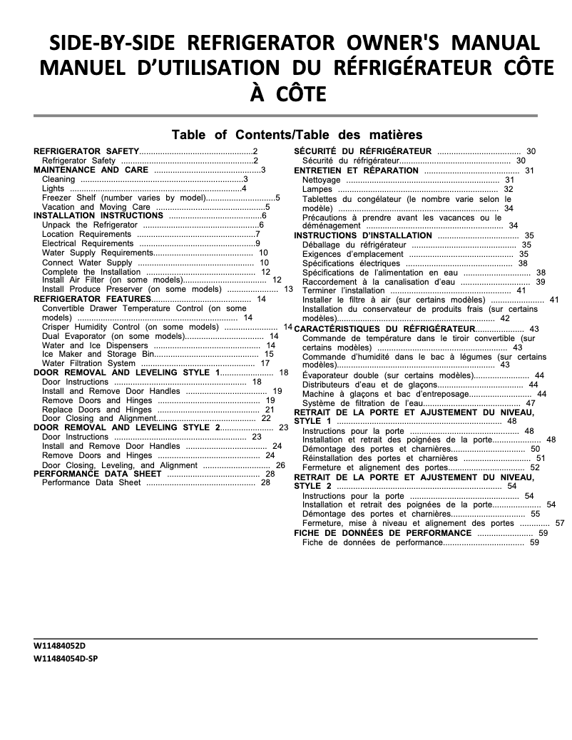 Imagen de la primera página del manual del dispositivo ASI2575GRB