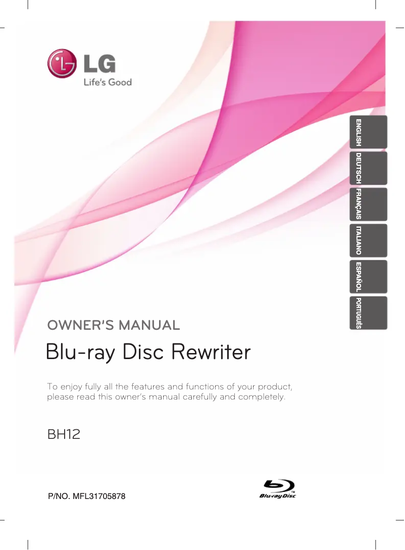 Imagen de la primera página del manual del dispositivo BH12LS38