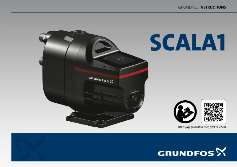 Página 1 del manual Manual de usuario Grundfos SCALA1