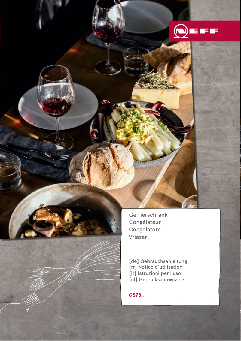 Página 1 del manual Manual de usuario Neff GS7363IEP