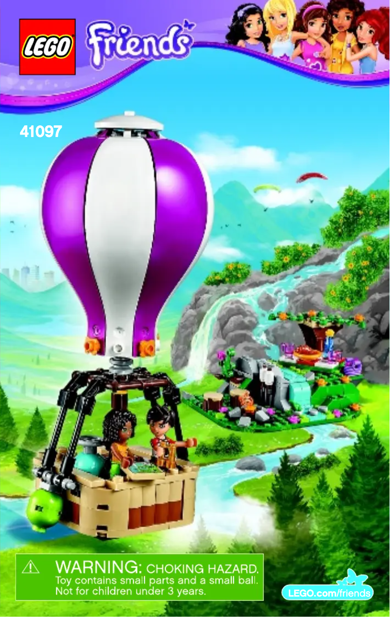 Página 1 del manual Manual de usuario Lego Friends 41097