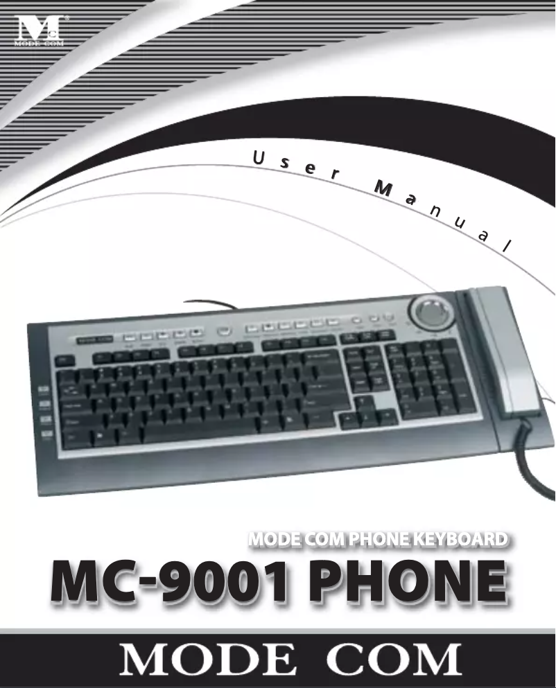 Imagen de la primera página del manual del dispositivo MC-9001