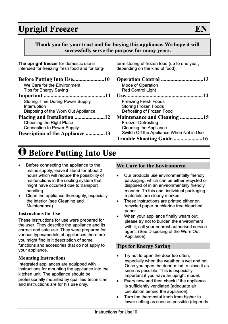 Página 1 del manual Manual de usuario Gorenje RB3135W