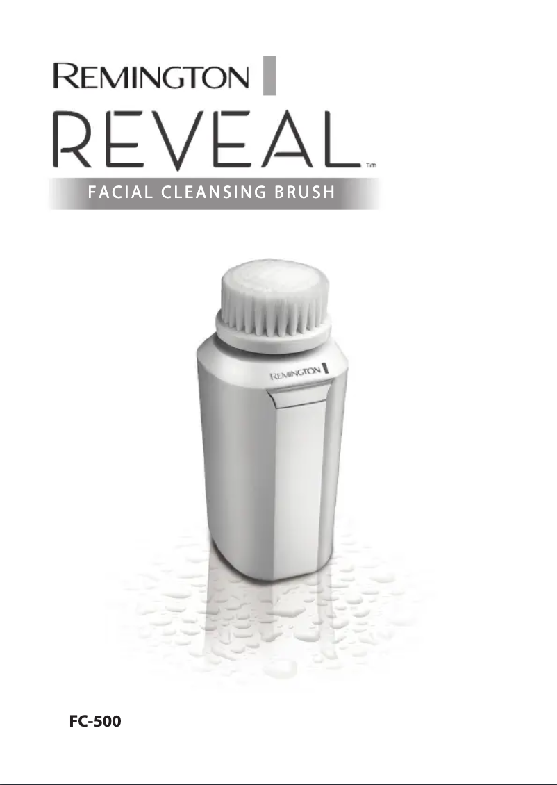 Página 1 del manual Manual de usuario Remington REVEAL FC-500